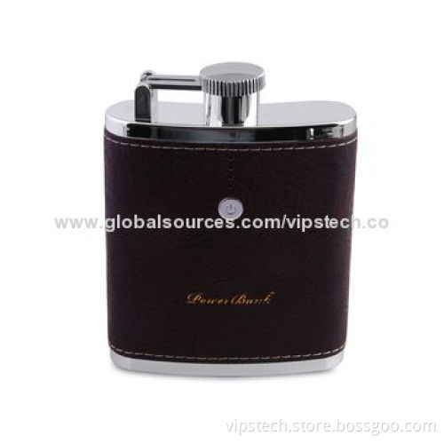 11,000mAh Power Station for iPhone/iPad, Mobiles and Tablet PCs, Flagon ShapedNew